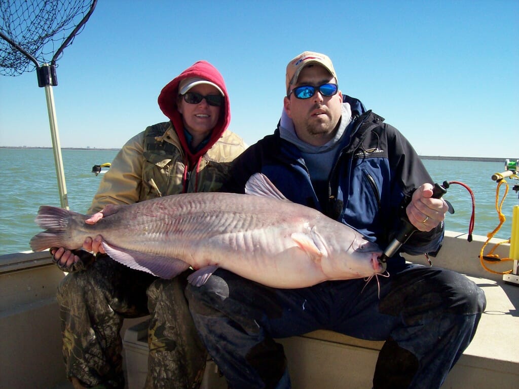 Grapevine Lake Catfish Fishing Guide