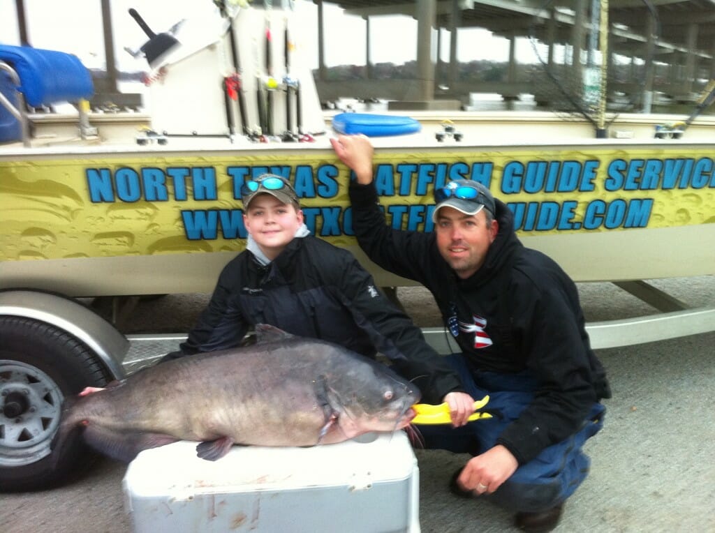 Texas State Record Blue Catfish