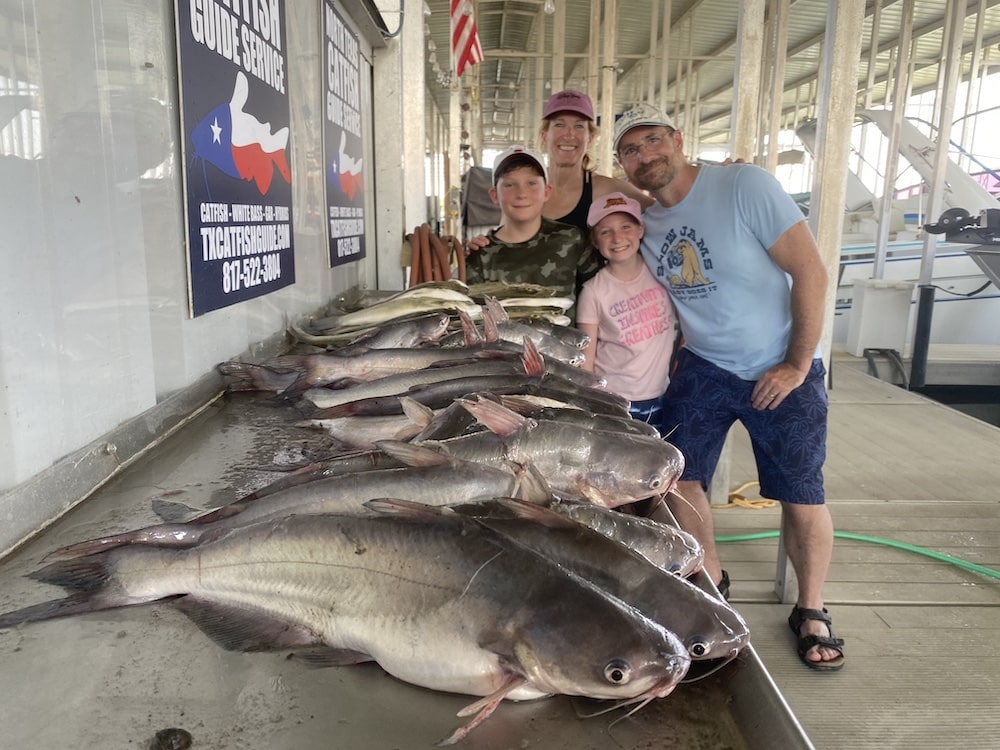 Fort Worth Fishing Guide Report July 2022 - North Texas Catfish Guide  Service