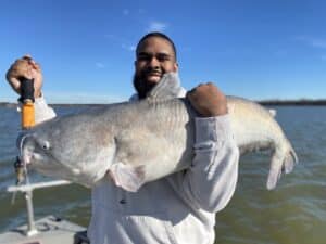 Fort Worth Fishing Guide trophy blue catfish